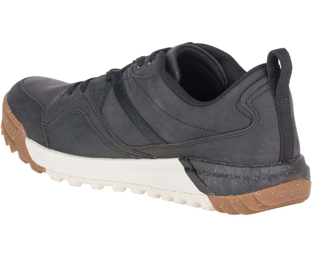 Tenis Homem - Merrell Indeway Couro - Pretas - WRE527841